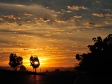 sunrise  Afterbay-Butte county calif.