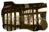 Inside an old tram - 21