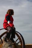 Granddaughter at the lookout