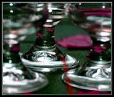 Three port glasses