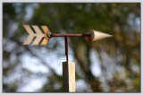 Rusty weather vane