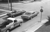 Corner of Norfolk and Stanley, Simcoe - from our house, upstairs - 154 Norfolk St. S.