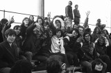 SCS Sabres Fans at Brantford Football Game (Gary Pearson - middle)