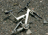 The River Thames is the offical graveyard for dead bicycles.