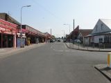 Leysdown High Street taken from the bottom end.