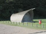 Shed on the green at St Margarets Bay.