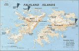 Falkland Landing Map