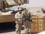 An old fashioned army butt chewing. Anbar Prov. 03.jpg
