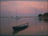 Moon and Canoe, Sarasota