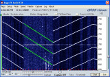 Slow shift with gap in transmission, 10 sec ticks, 5 min 40 sec total