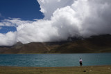 Wind and Cloud of Yamdrok Lake