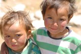 Kids from Kyanjin Gompa