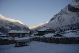 Morning after snowfall