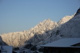 Morning after snowfall