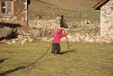Wrestling with a rubber hose