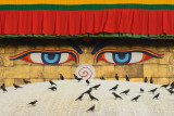 Buddhas eyes, Boudhanath