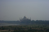 Taj Mahal - view from Red Fort