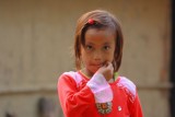 Girl in red