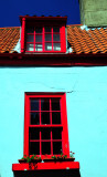 Two  Red Windows