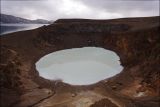 Viti is a geothermal lake : 20-30 C and 70-90 F year around