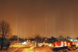 Piliers de lumières / Light pilars