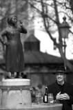 Munich. Speachless dialogue