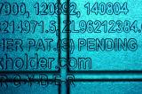 Blue Plastic Letters by Chris