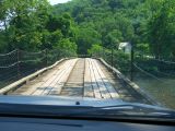 Car bridge to horse farm!