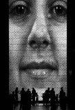 crown fountain b+w