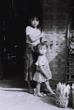 Road to Vang Vieng - a laotian family
