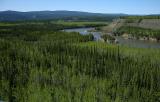 Canada Klondike Highway Macmillan River River N. of Carmacks, YT