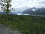 US Glenn Highway between Palmer and Glenallen, Alaska