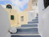 Santorini. Fira. Classical Cycladic architecture