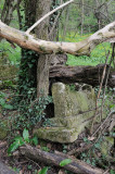 Crimea. Mangup. Abandoned Karaite cemetery