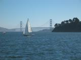 Sailboat - Golden Gate Bridge
