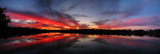 Sunset over Lake Sybelia, Maitland, Florida