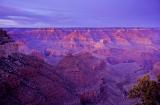Canyon in alpenglow