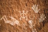 Anasazi pictographs