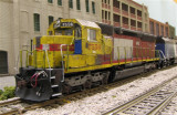 Repainted/numbered MRL 327 in 2005.