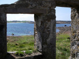 view from remains of st Helens Quarantine station