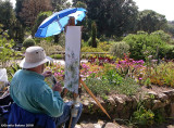 painter at the Gardens of Tresco