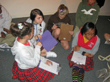 Students record observations