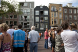 Spectators on the Berenstraat Bridge