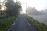 Zuideinde at a misty morning