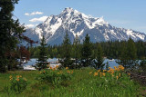 Mount Moran from Colter Bay