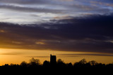 Church at Sunset