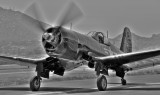  F4U-4 Corsair  - HDR in B&W