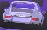 Porsche 911 RS by artist Malquito