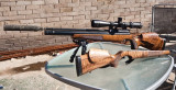 Air Arms S410 fitted with MTC Viper 3-12x44 Scope