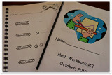 original kindergarten math notebooks to complement everyday math series